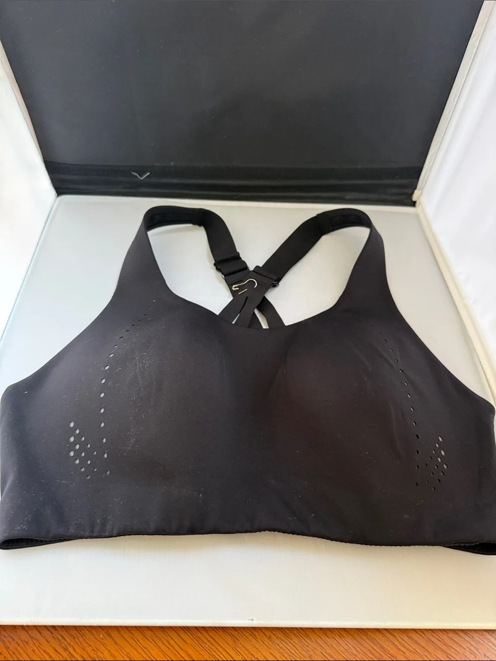 lululemon athletica Black Minimalist Racerback Sports Bra